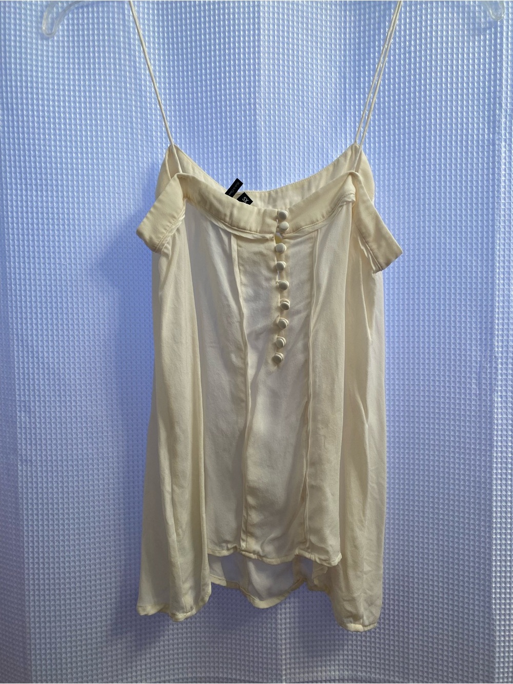PAIGE Silk Spaghetti Strap Top - Picture 2 of 6